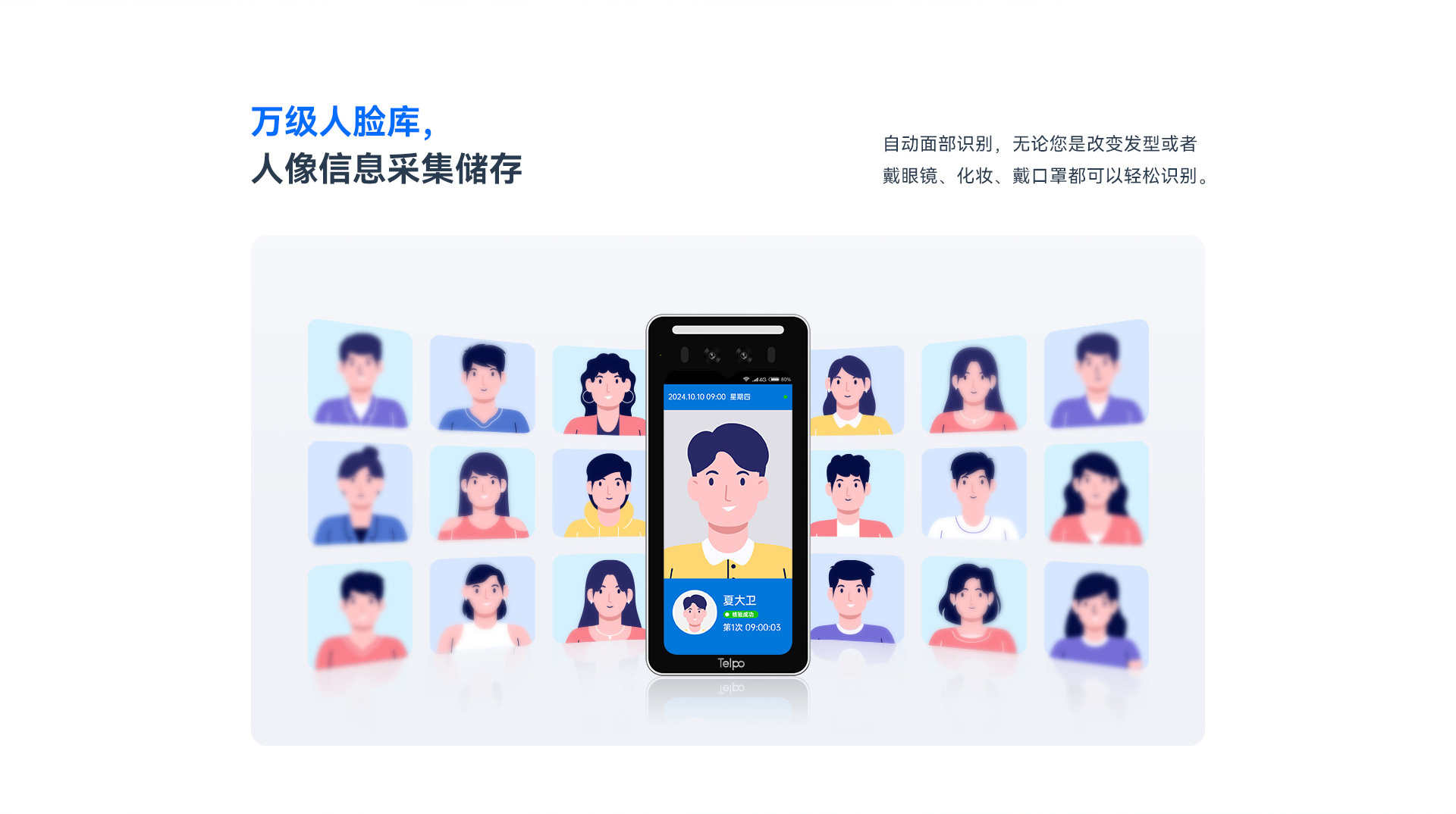 AI人脸识别终端